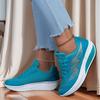 36-43 Women's Plus Size Simple and Fashionable Thick Soled Casual Sports Shoes Rocking Shoes Height Increasing Women's Shoes