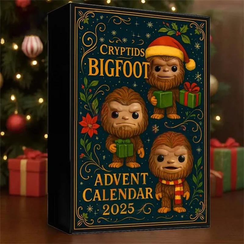 Advent Calendar 24 Days Countdown Calendar With Musical Character Collectibles, Advent Calendar