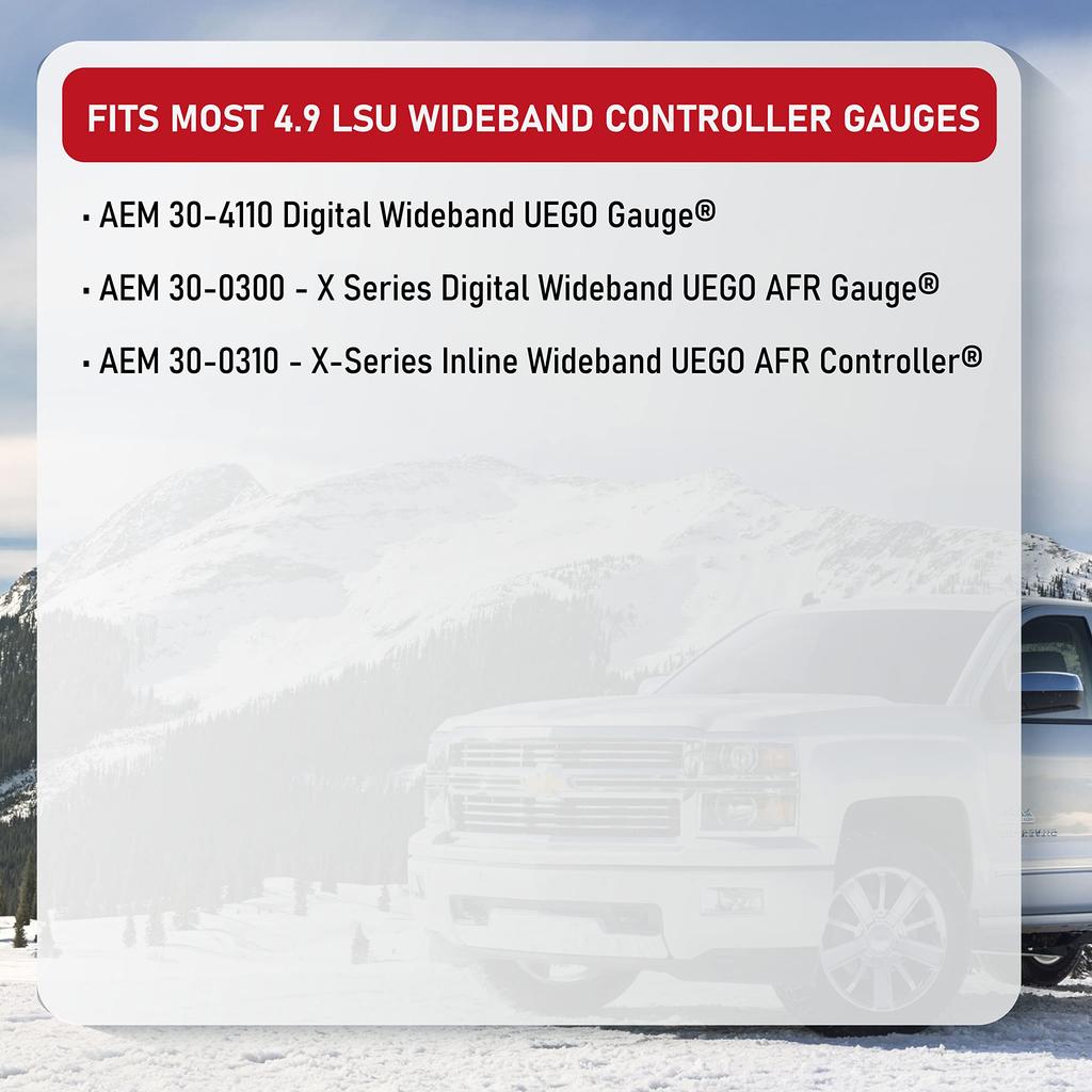 Replacement LSU 4.9 Lambda Wide Band O2 Oxygen Sensor - Replaces 17025, 0258017025 -