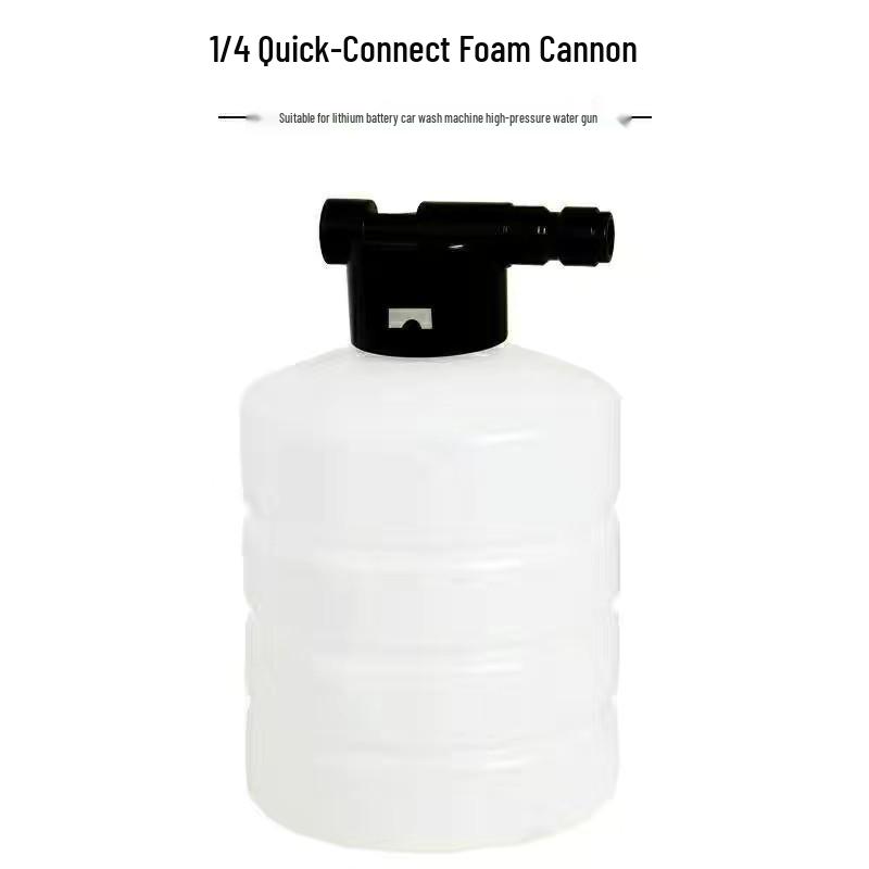 High-Pressure Cordless Car Wash Spray Gun with Lithium Battery and Accessories