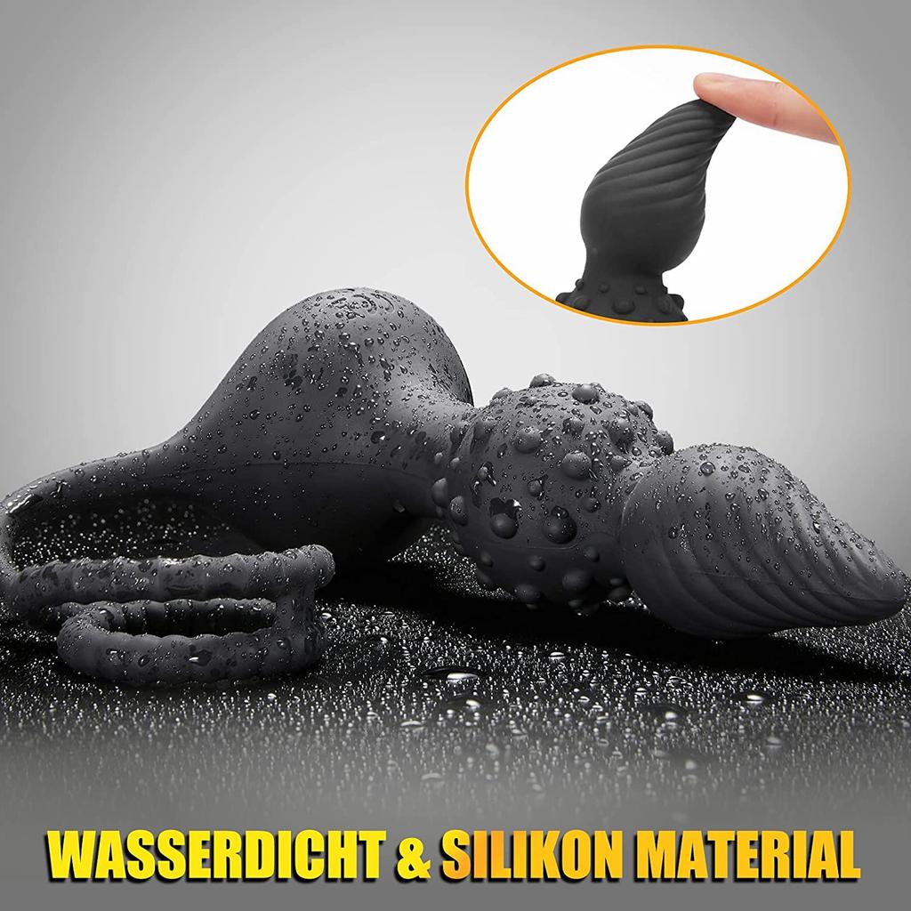 Erwachsene Spiele Butt Plug Prostata Massagegerät Sex Masturbation Cup Sexspielzeug 18