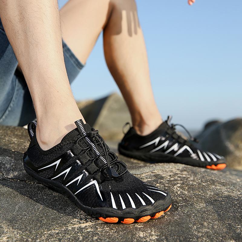New five-finger shoes wading beach shoes barefoot diving shoes swimming fitness cycling hiking shoes