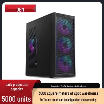 E-ATX Gaming Desktop Case with 360 Water Cooling Support