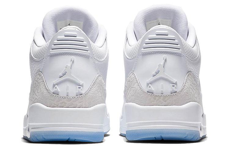 Jordan 3 Retro 'Pure White' 2018 136064-111