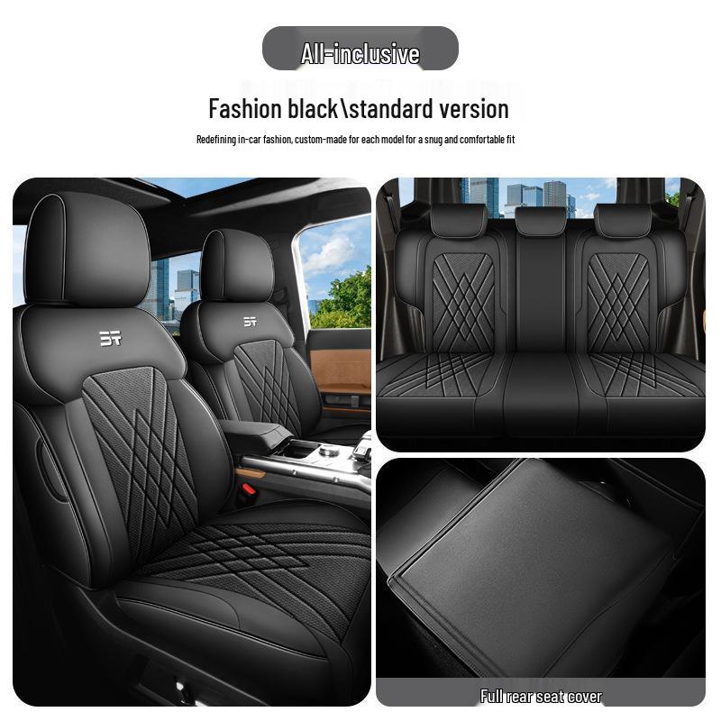 Jetour Shanhai T2 Full Leather Car Seat Cushion - Universal, All-Season Model