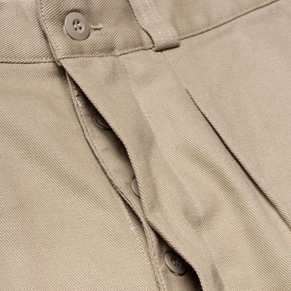 Waiemssielkeiwai French M-52 Chino Short Pants - Khaki