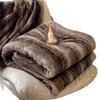 2025 Autumn/Winter Luxury Golden Mink Blanket - Double-Sided Thick Sofa Throw and Quilt Core for Naps