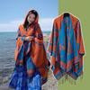 Retro Ethnic Style Large Comfortable Travel Shawl