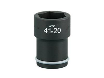 Kyoto Tool Wheel Nut Combination Socket for Impact Thin (KTC) Wrench, 19.0 Sq., Wall, ABP6-4120TP