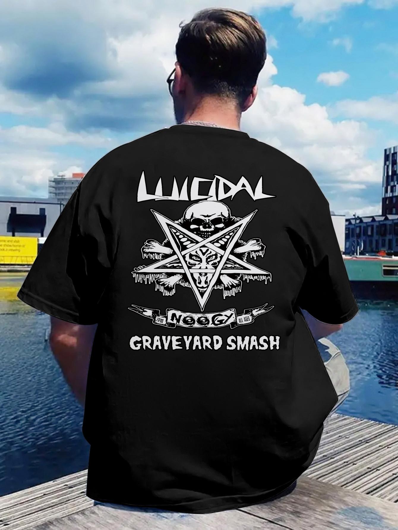 Vintage Rock Band Print T-shirt S