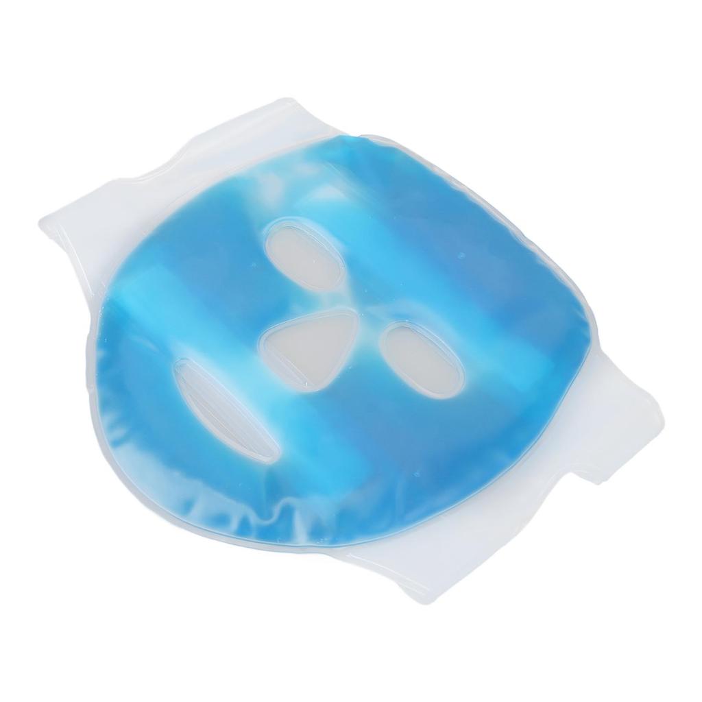 Gel Beads Face Mask Reduce Puff Migraine Relief Reusable Hot Cold Compress Therapy Gel Mask for Sleeping