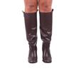 Low Heel Fall/Winter Boots for Women Knee High Chunky Heel Mid Calf Boots for Women TU-019