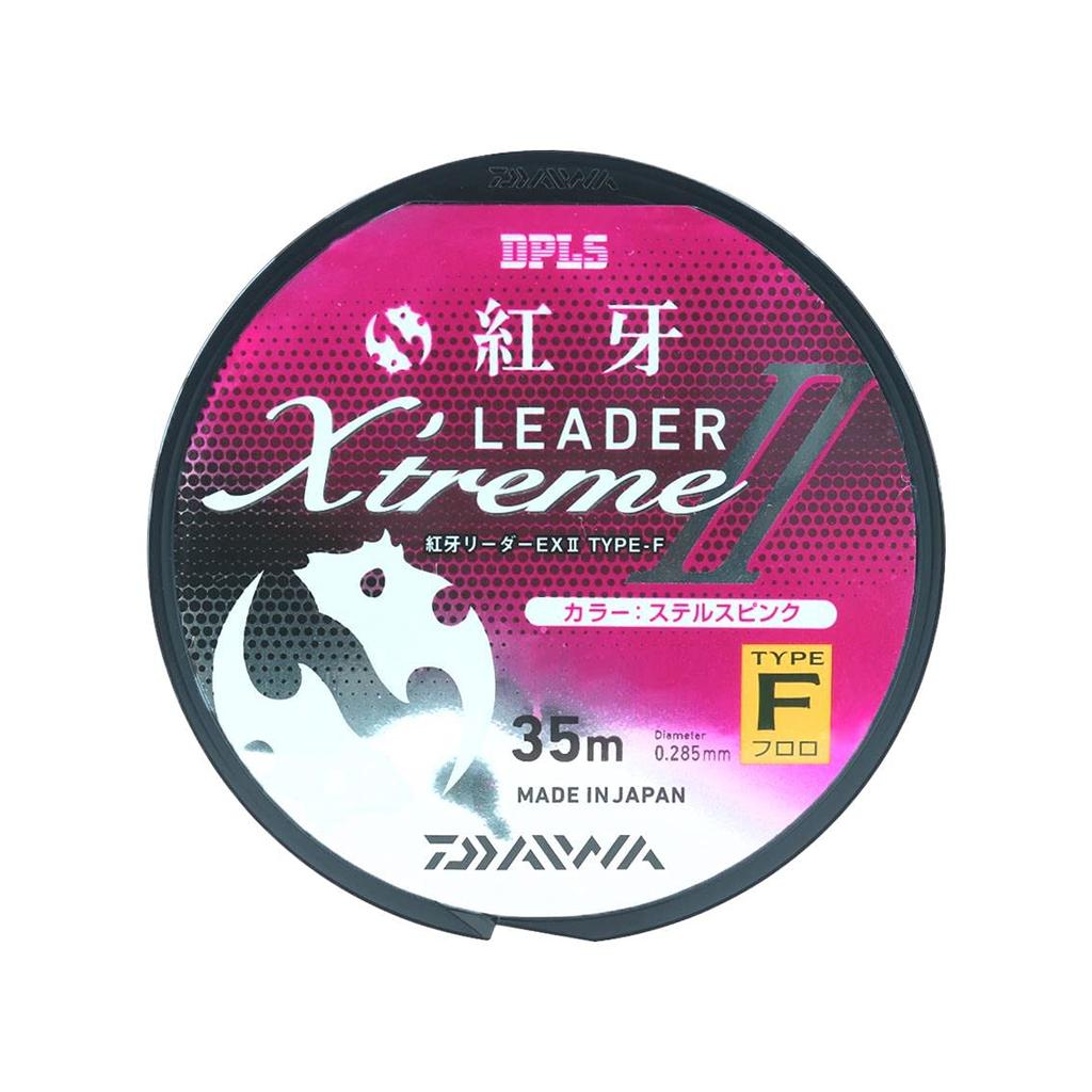 Daiwa Kouga Leader EX2 Type F (Fluorocarbon) Stealth Pink, Size 2-35m