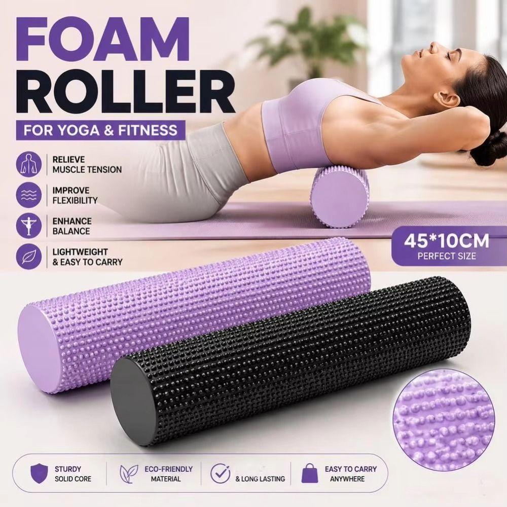 EVA Material Foam Roller Body Exercises Fitness Roller Muscle Massage Roller Fitness Training
