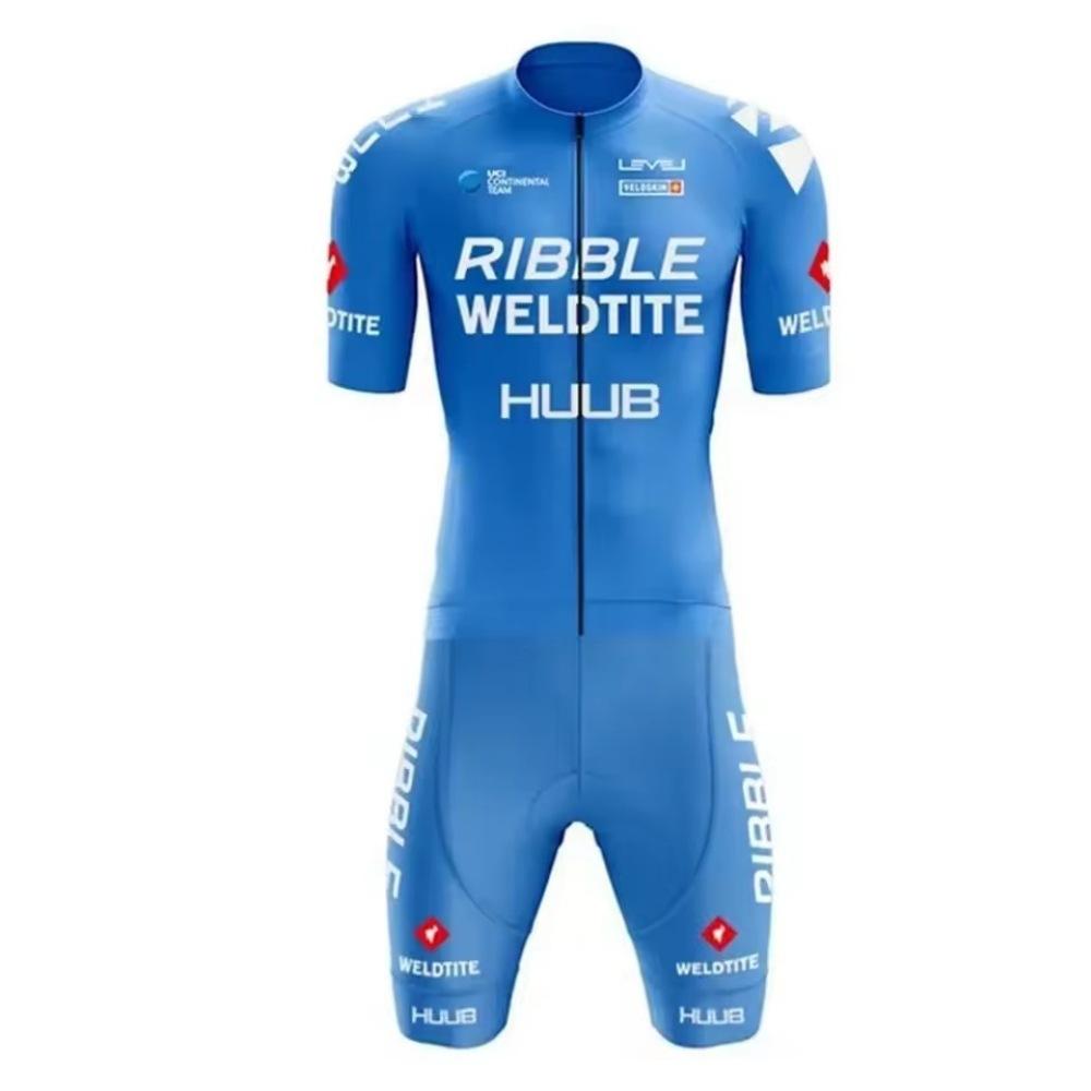 HUUB Summer Short-sleeved Triathlon Onesie Cycling Suit Triathlon Mountain Bike Racing Suit