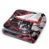 Rock Star Johnny Hallyday Blanket Quality Warm  Bedding Throws Winter Decorative Couch Chair Pattern Bedspread