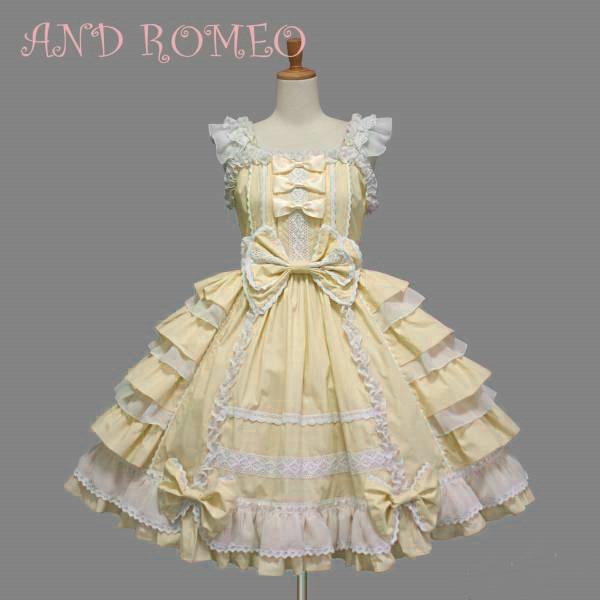 Court Style Lolita Princess Lace Bow Cosplay Dress