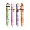 4Pcs Multicoloured Ballpoint Pen Set with Retractable Designs 0.5mm Tip For Students, Teachers and Professional Writing