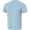 Li-Ning Solid Color Round Neck Pullover Straight Fit Short Sleeve T-Shirt Men Tops Soft-Mist-Blue ATSU053-3