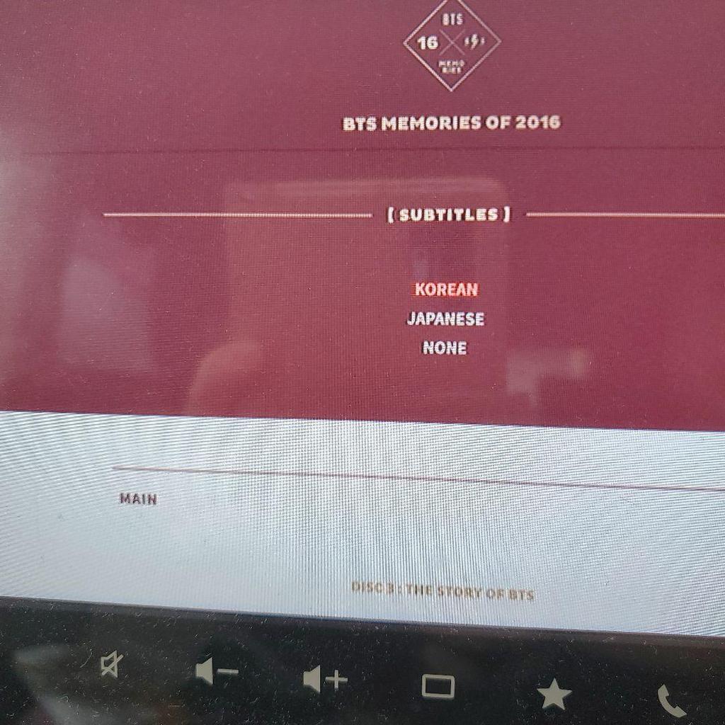 [USED] BTS Official 2016 Memories DVD with Japanese subtitles