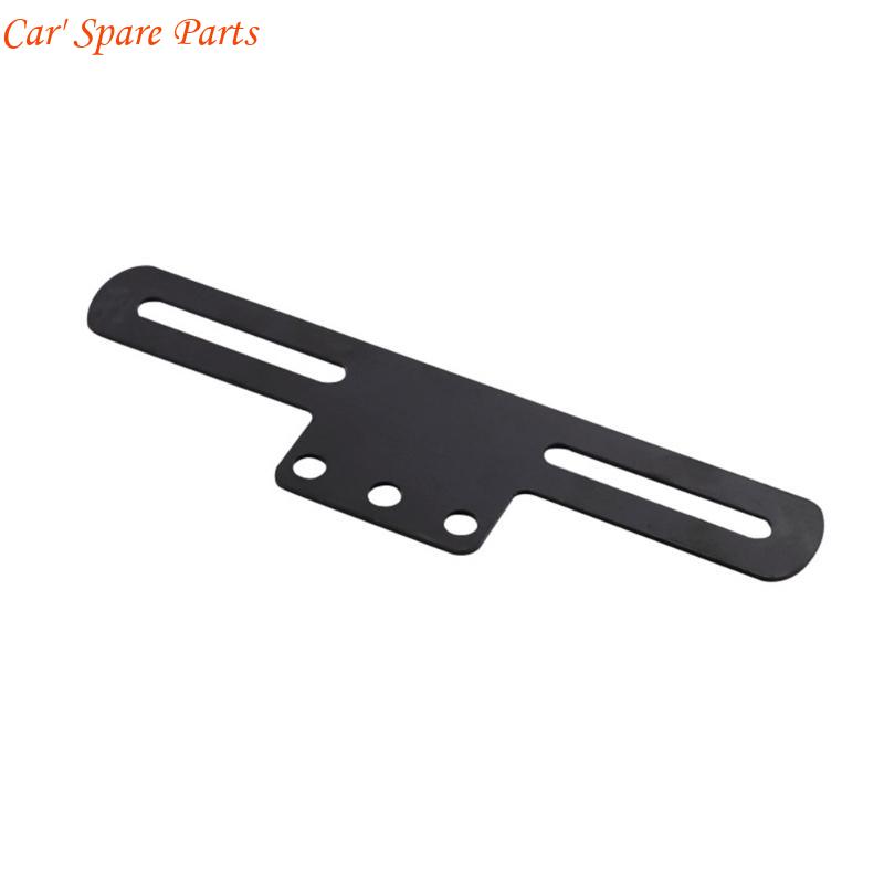 

Y4UA Versatile Secure Motorbike Number Plate Mount Holder with Integrated Tail Light Support Adjustable Fixture Metal Design чёрный