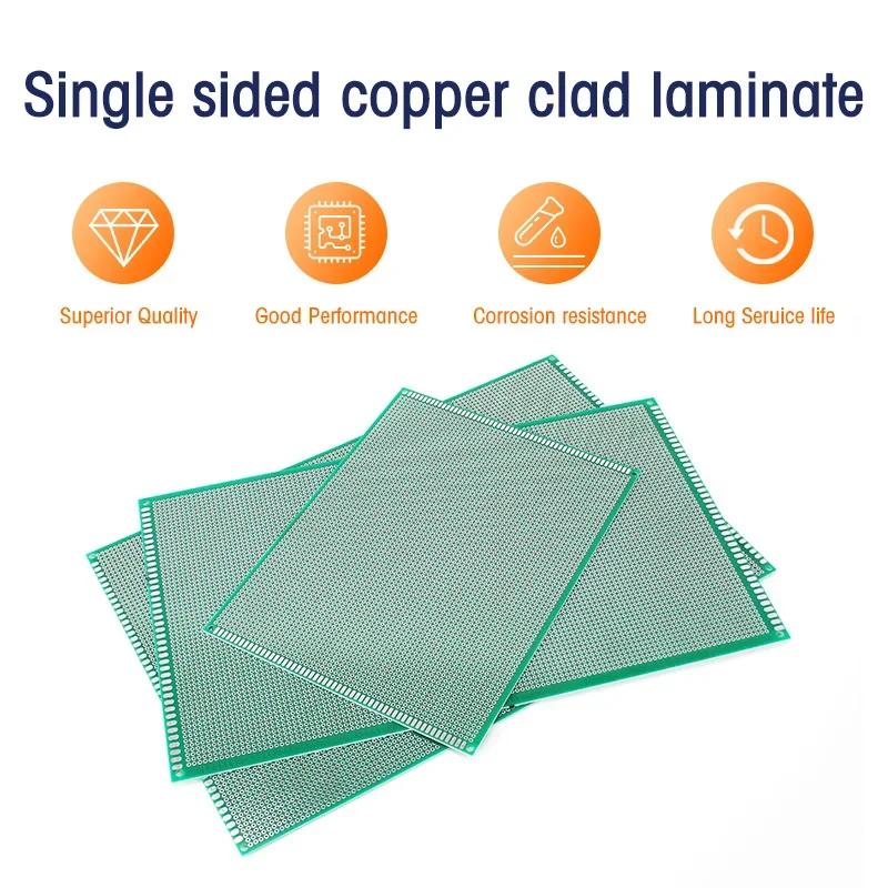 1PCS PCB Board Single Sided Prototype Board 10x10cm 10x15cm 10x22cm 12x18cm Printed Circuit Boards DIY Universal Protoboard
