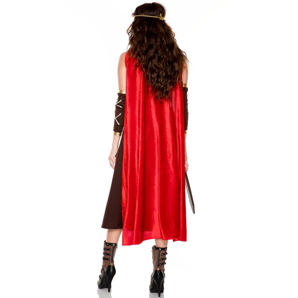 Halloween ancient roman gladiator cos female warrior costume ancient egypt carnival spartan costume