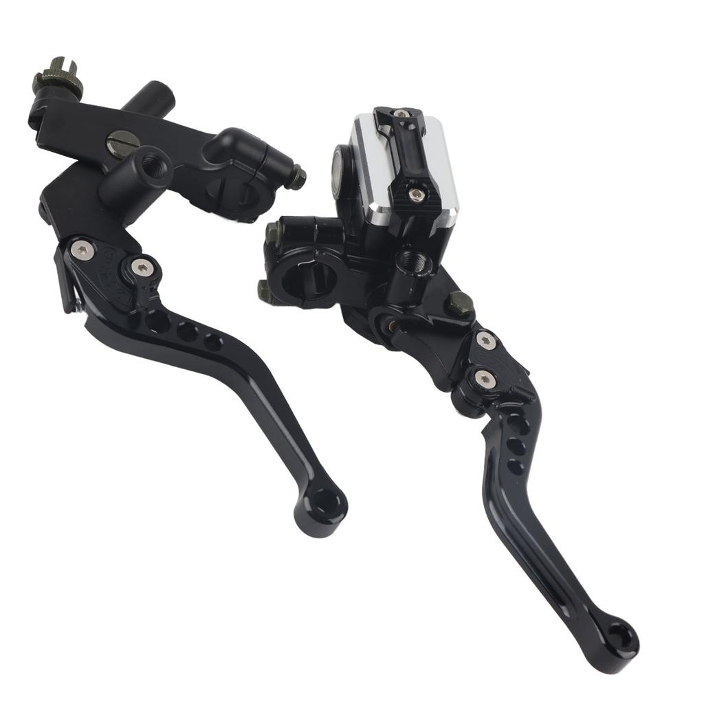 1 Pair 7 8 (22mm) Universal Motorcycle Brake Clutch Master Cylinder Reservoir Levers