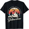 Yellowstone Nationalpark Natur Berge Wandern Draußen T-Shirt