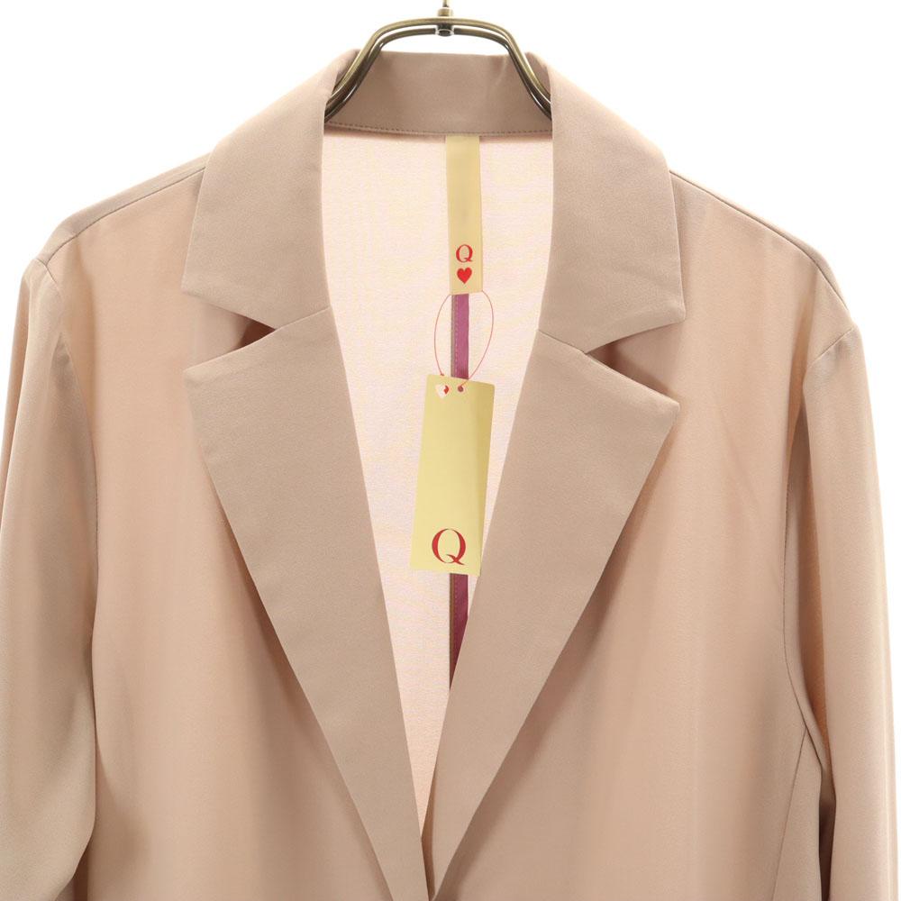 unused Queen Jacket 2 pink beige Thin Women Used