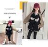 Girls' Spring and Autumn Western-Style Sports Baseball Jacket