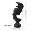 Human Face Figurine Art Piece for Desk And Indoor