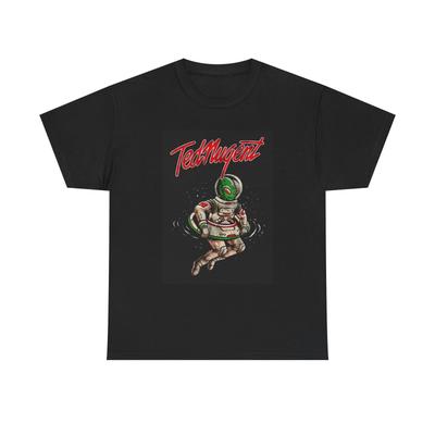 Ted Nugent T-Shirt Vintage Rockband Retro Alien Grafik Unisex Schweres Baumwoll-T-Shirt
