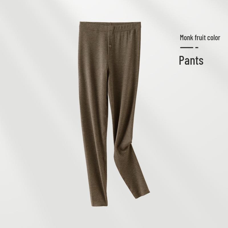 

2024 Мужские термолеггинсы из немецкого кашемира и шелка — с начесом, теплая внутренняя одежда для осени и зимы XL