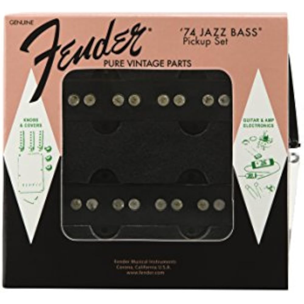 Fender Pickup PURE VINTAGE '74 JAZZ BASS PICKUP SET