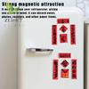 1 Set 2026 New Year Refrigerator Magnets Acrylic Couplet Refrigerator Magnets Spring Festival Decorations