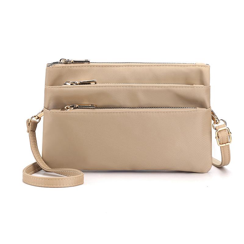 

Waterproof Nylon Handbags Multi-layer Women s Bag Large Capacity Ladies Casual Crossbody Bags Clutch Phone Purse Shoulder Bag 23x2x14cm