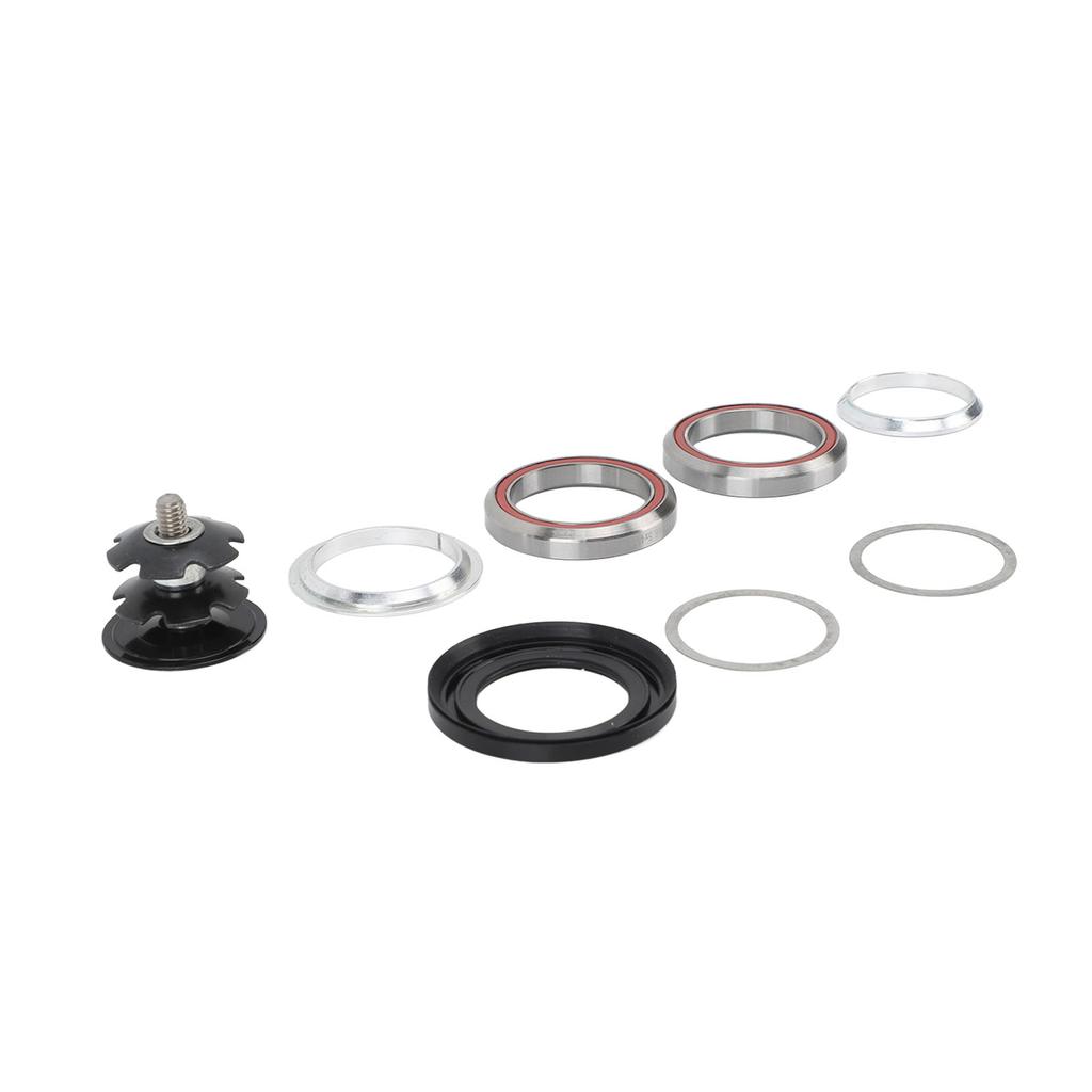 Bikes Headset Aluminum Alloy Double Bearings Colorfast Bicycle Front Fork Bowl Set for 41.8mm