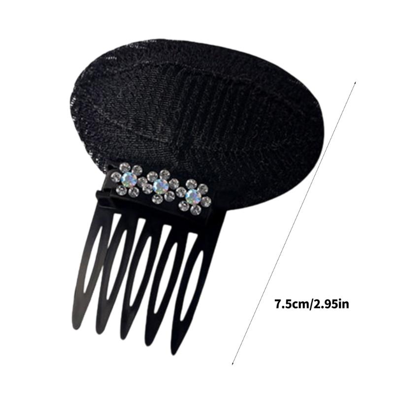 Volumizing Hair Clip Hair Pad Comb Insert For Flat Fine Thin Hair Styling Seamless Professional Clip