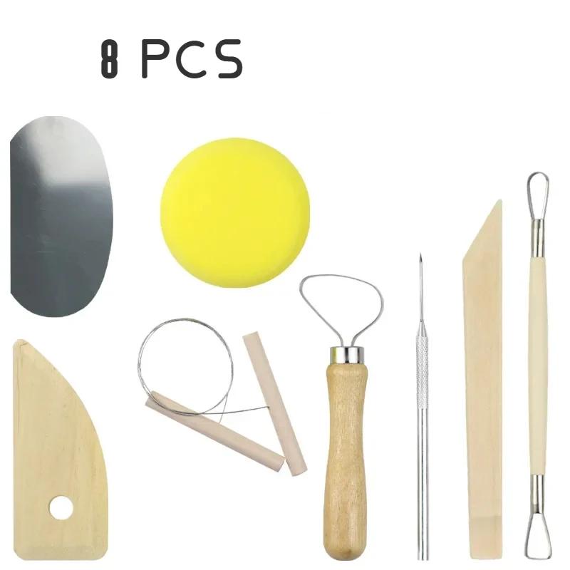 DIY Modeling Clay Tools Ceramic and Pottery Tools Polymer Clay Cutter Complete Tool Kit Sculpting Tools Supplies Art Creation