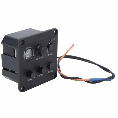 Acoustic Guitar Pickup, ISYS EQ Preamp Equalizer Onboard Next-Hole Cartridge Soundhole Musical Instrument Accessories