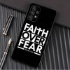 Verse of The Christian Bible Jesus Phone Case For Samsung Galaxy A13,A21s,A22,A31,A32,A52,A53,A71,A80,A91 Soft Black Shell