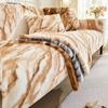 Winter Warm Plush Sofa Cushion High-grade Soft Sofas Mat Anti-slip Luxury Thicken Couch Covers Sofa Blanket for Living Room