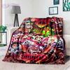 Creativity Animation Helluva Boss Blitzo Adult Soft Plush Flannel Blanket Throw Blanket Living Room Bedroom Bed Sofa Badspread