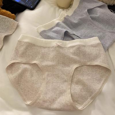 Damen Frühlings- und Herbst-Neue Baumwolle 7A Antibakterielle Slips