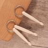 Mini Drum Sticks Keychain Wood Drumsticks Key Ring Chain Keyfob Accessories