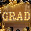 Leuchtbuchstaben für den Absolventen 2025, LED-Buchstabenschilder „Congrats“ für die Abschlussfeier im Kindergarten, der Vorschule, der High School und der Hochschule