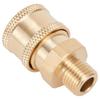Quick Connector Pressure Washer Coupling Quickly Disassemble