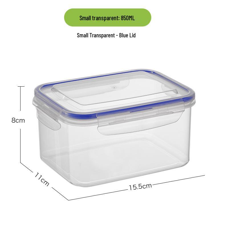 Japanese Double-Layer Drain  & Fresh-Keeping Kitchen Basket Box for Microwave, Freezer  & Refrigerator Storage