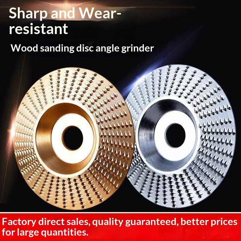 Wood Carving Disc For Angle Grinder, Wood Shaping Grinding Wheel Sanding Disc, Woodworking Angle Grinder Attachment